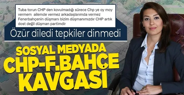 Sosyal medyada CHP-Fenerbahçe kavgası! Fenerbahçe’nin stadının kaldırılmasını isteyen CHP’li Tuba Torun özür diledi tepkiler dinmedi