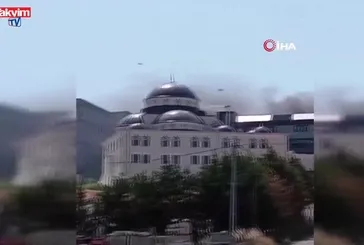 Arnavutköy'de yangın!