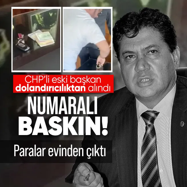 CHPli eski Kemer Belediye Başkanı Mustafa Gül dolandırıcılıktan gözaltında! Paralar evinde ele geçirildi
