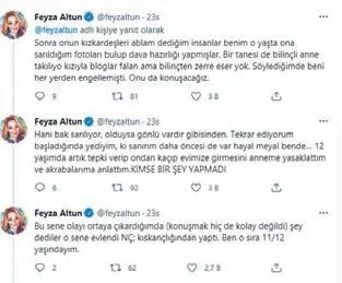 Avukat Feyza Altun, çocuk yaşta akrabasının cinsel istismarına uğradı: "Akrabalarıma anlattım. Kimse bir şey yapmadı"-3