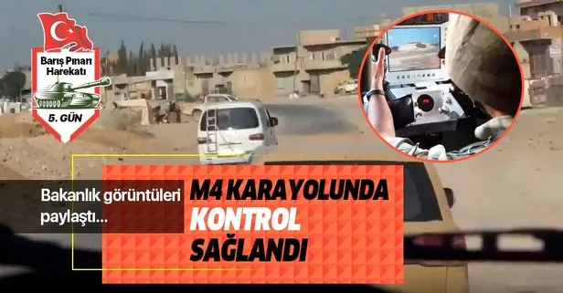 Son dakika: Barış Pınarı Harekatı’nda M4 kara yolunun kontrolü sağlandı
