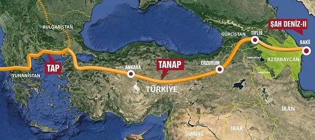 TANAP`ta ilk gaz için geri sayım başladı