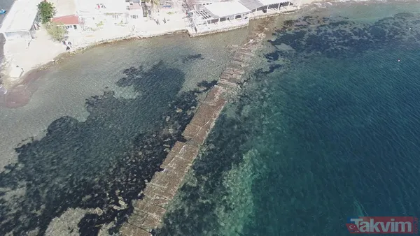 Deniz çekilince ortaya çıktı! Tam 3 bin 500 yıllık kral yolu - 5