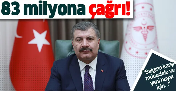 Son dakika haberi: Sağlık Bakanı Fahrettin Koca'dan İstiklal Marşı çağrısı! "1919 ruhuyla tüm sesler birleşiyoruz"