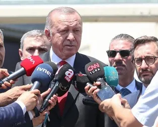 Başkan Erdoğandan yeni parti iddialarına cevap