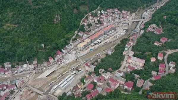 Selden en çok etkilen Dereli ilçesinde afetin izleri silindi! 1 yılda ‘kentsel dönüşüm’ değişimi