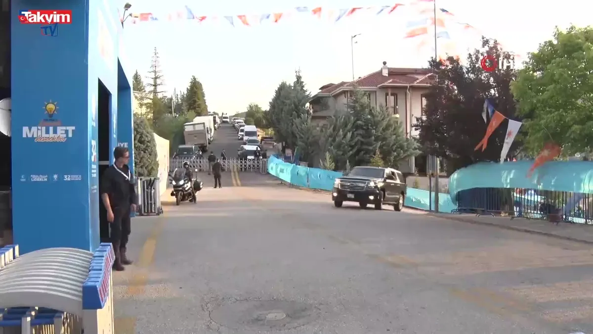 Başkan Erdoğan Kızılcahamam'a geldi