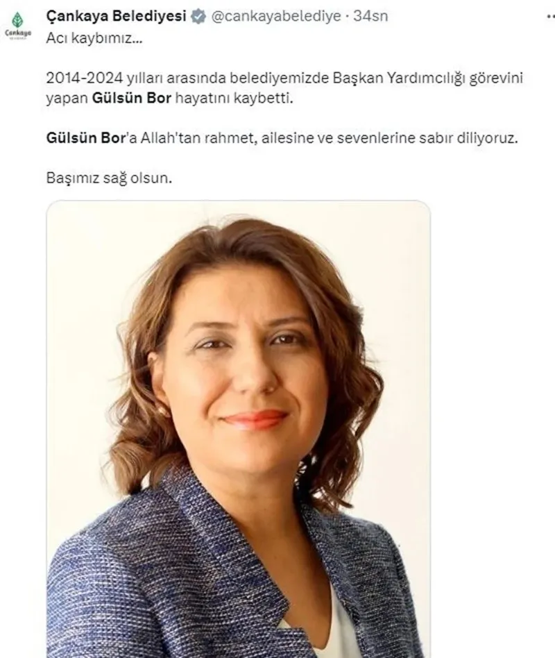 Eski Çankaya Belediye Başkan Yardımcısı Kiraz Gülsün Bor Güner evinin balkonundan düşerek hayatını kaybetti | Kiraz Gülsün Bor Güner kimdir?-8