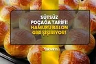 Süt yerine bir bardak ondan koyun poğaçanız mis gibi şişsin! Pişince yemelere doyamayacaksınız