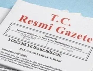 Atama kararları Resmi Gazete’de