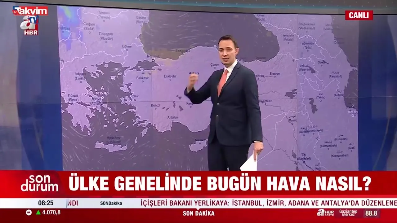 Ülke genelinde hava durumu nasıl?