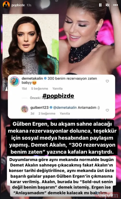 Demet Akalın tatile gitti ama boş durmuyor! Gülben Ergen'in paylaşımına öyle bir yorum yaptı ki Gülben neye uğradığını şaştı - 7