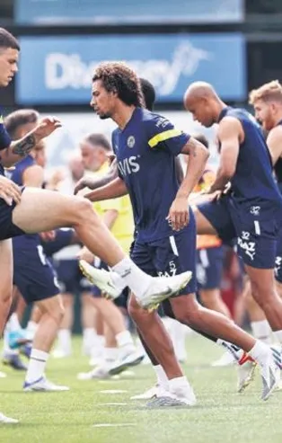 Fenerbahçe 7 eksikle çalıştı