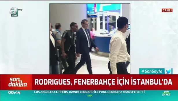Fenerbahçe'de transfer bombası patlıyor! Garry Rodrigues İstanbul'da