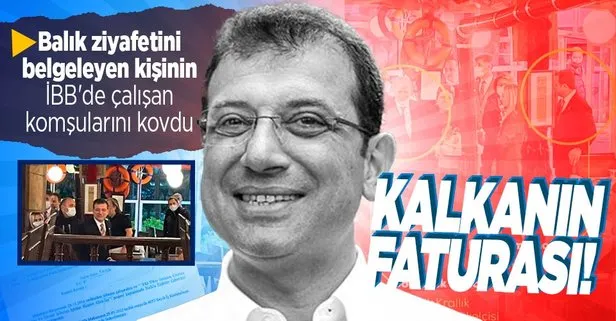 Balık keyfinin faturası İBB işçilerine kesildi