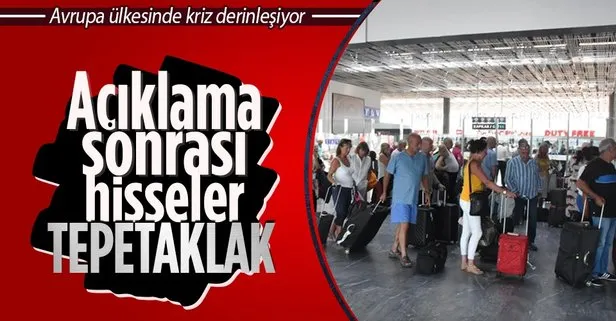 Kriz büyüyor! Açıklama geldi hisseler tepetaklak oldu