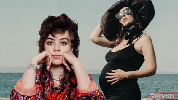 Demet Evgar anne oldu! Demet Evgar ve eşi Levent Babadağ ilk bebekleri Mavi'yi kucaklarına aldı işte sağlık durumları - 1