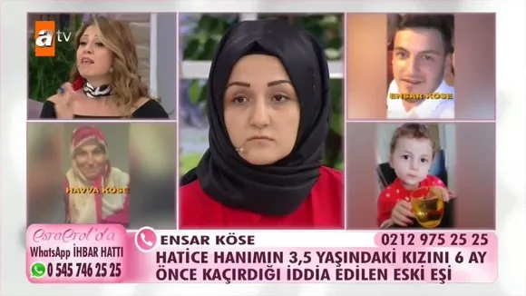 Esra Erol'da Hatice Çalış kayıp kızını arıyor! 17 Ekim Esra Erol'da Hatice Çalış'ın kızını kim kaçırdı?-3
