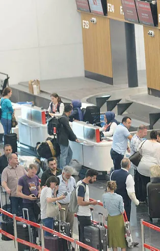 İstanbul Havalimanı’nda bayram hareketliliği