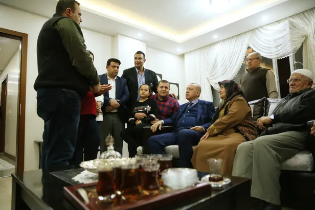 Başkan Erdoğan'dan Hatay'da ev ziyareti-2