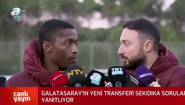 Galatasaray'ın yeni transferi Jesse Sekidika'dan flaş Fatih Terim açıklaması