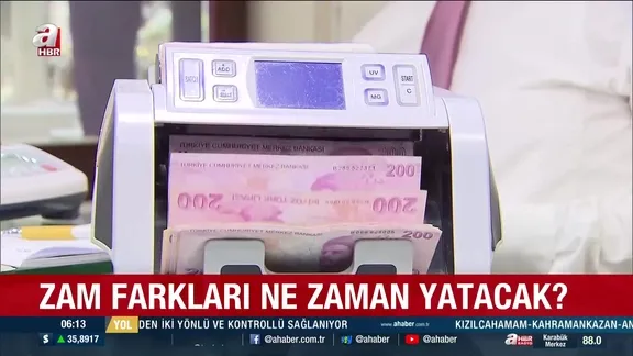 Emekli maaşı zam farkı ne zaman yatacak?