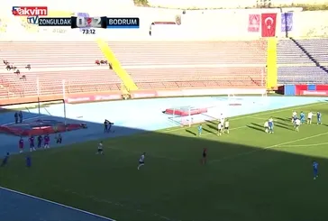 Zonguldak 0 - 3 Bodrum FK | Gol: Mert Yılmaz