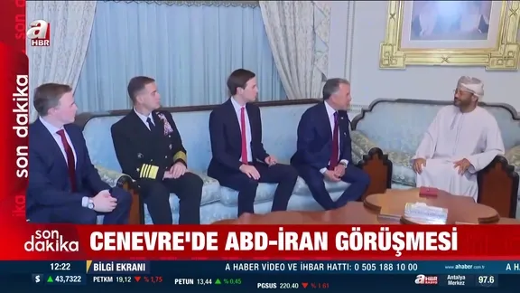 Cenevre'de ABD - İran görüşmesi