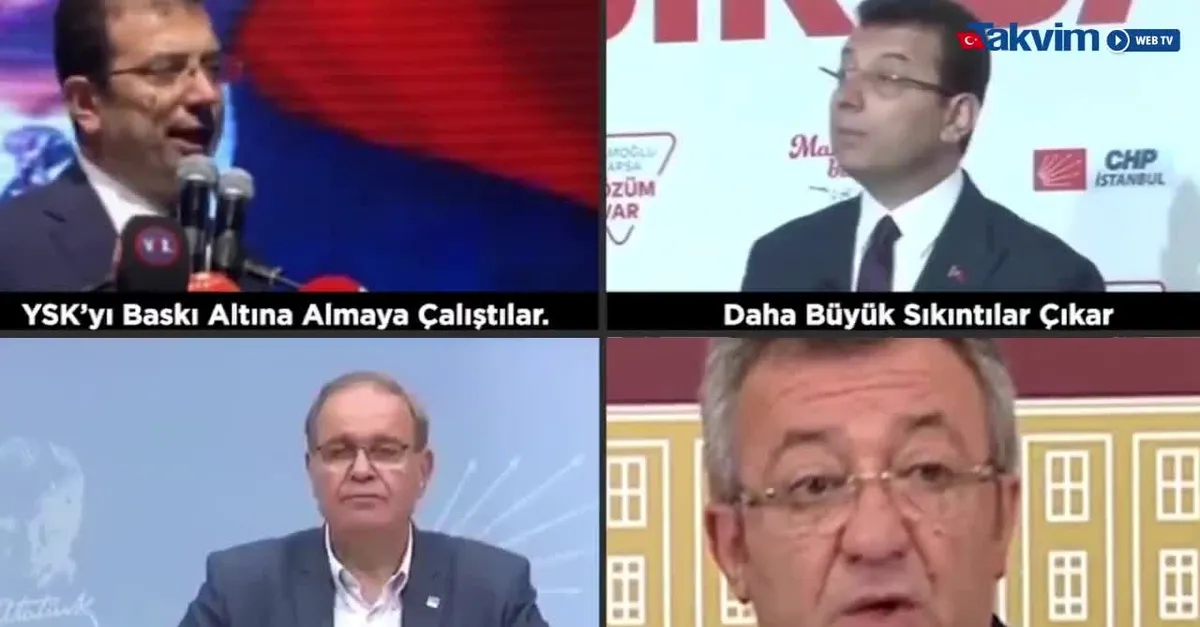 AK Parti'ye iftira atan İmamoğlu, YSK'yı böyle tehdit etti