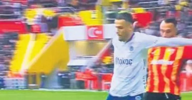 Penaltı tartışması! Kayserispor cephesi isyan etti