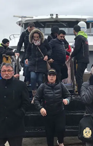 Boğaz turunda şok ölüm!