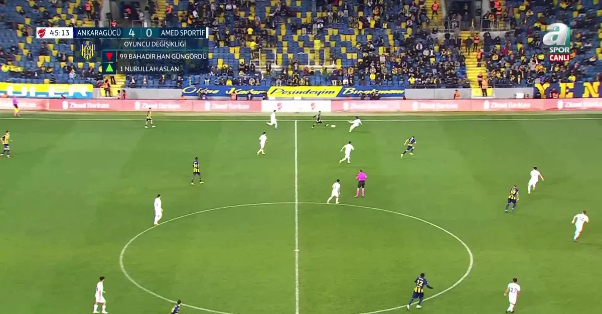 İZLE | Ankaragücü 5-0 Amed Sportif 📺 GOL: Tasos