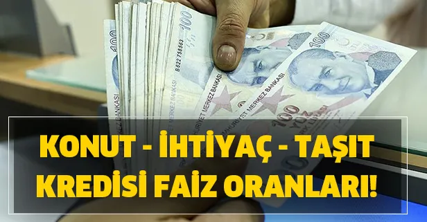 kredi faiz oranlari ne kadar ziraat