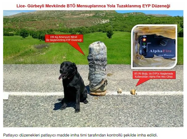 PKK'nın tuzakladığı patlayıcılar imha edildi-4
