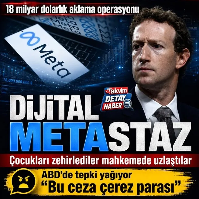 Meta çocukları zehirledi 18 milyar dolarla yırtacak mı? ABDde tepkiler üst üste: Bu ceza çerez parası