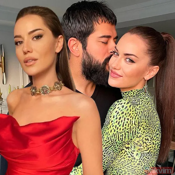 Burak Özçivit’in biricik eşi Fahriye Evcen’den anne-oğul pozu! Paylaşımlara hız verdi: Bornozlu pozlarıyla ortalığı kasıp kavurmuştu - 1