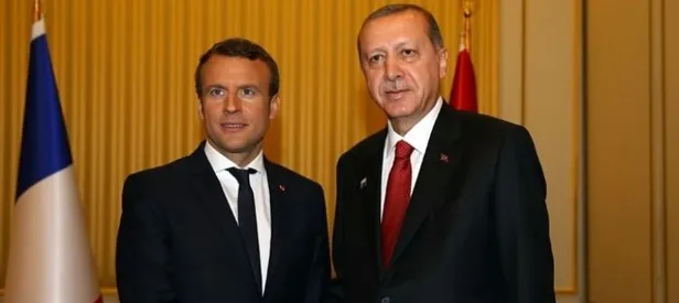 Erdoğan ile Macron telefonda görüştü