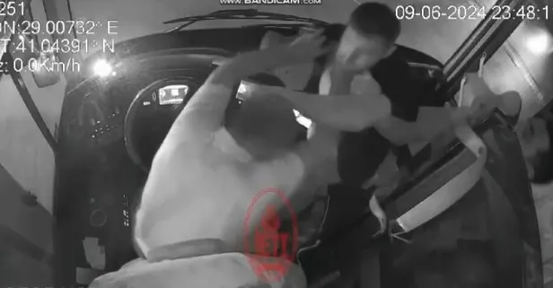 Araç Zincirlikuyu’dan geçer mi? tartışmasının sonu kaza ile bitti! İstanbul Beşiktaş’ta bir yolcu İETT otobüsü şoförüne saldırdı