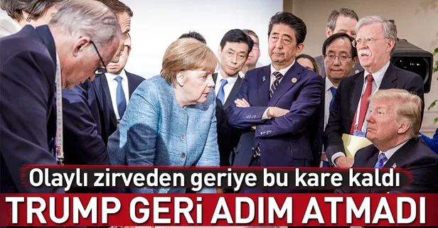 Kanada'daki olaylı G7 zirvesi sona erdi