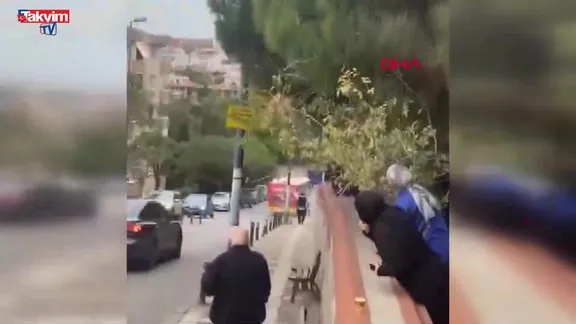 Üsküdar'da İETT otobüsü kaza yaptı