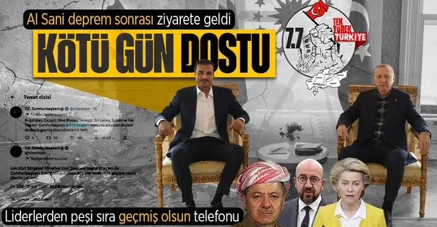 Katar’dan deprem ziyareti! Başkan Erdoğan İstanbul’da Katar Emiri Al Sani ile bir araya geldi | Liderlerden ’geçmiş olsun’ telefonu