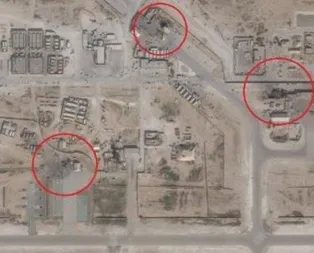 Son dakika: İran, ABD üssüne saldırısı sonrası görüntüleri paylaştı