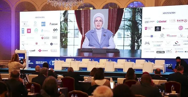 Emine Erdoğan'dan 12. Boğaziçi Zirvesi'ne video mesaj