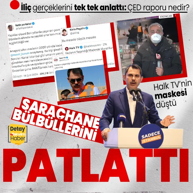 Murat Kurumdan İliç açıklaması! Algı peşinde koşan CHP yandaşlarına sert sözler | Halk TVnin maskesi düştü