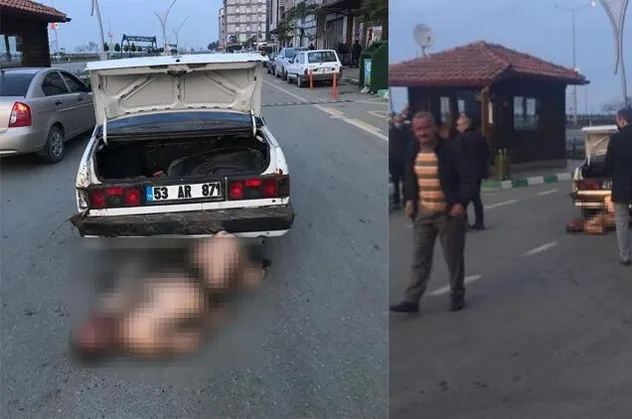 Rize'nin İyidere ilçesinde kan donduran olay! Dövdüler, aracın bagajından çıkarttılar, bırakırken yakalandılar...