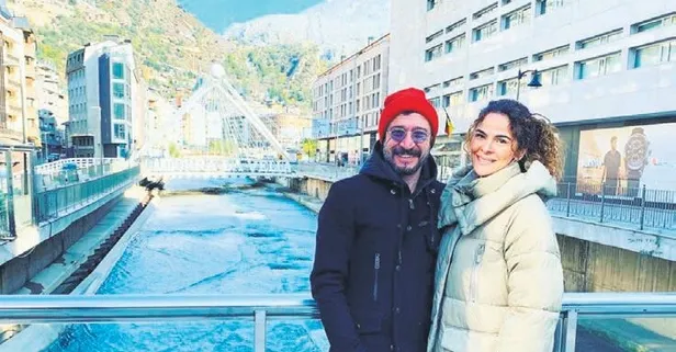 Tümer Metin ve aşkı Gamze Topuz'dan Andorra hatırası