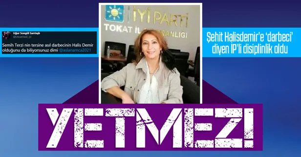 Halisdemir'e 'darbeci' diyen İP'li disiplinlik oldu