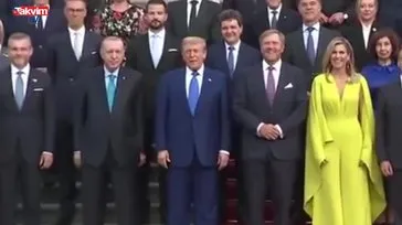 Başkan Erdoğan Trump ile bir araya geldi!