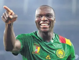 Aboubakar heyecanı