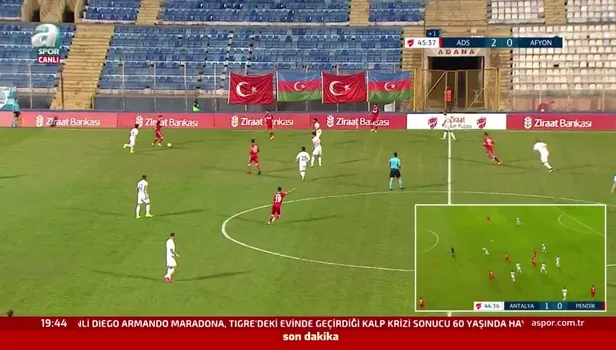 GOL | Adana Demirspor 2-1 Afjet Afyonspor